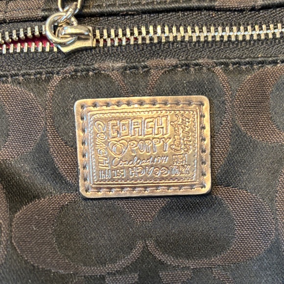 Coach Black Crossbody Bag with Signature Design - Picture 2 of 7